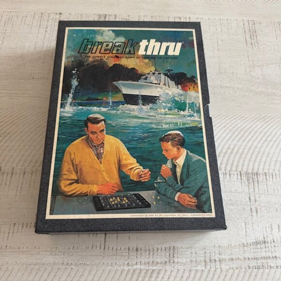 Rare, vintage 1965 3M Company Breakthru The Double Strategy Game of Evasion - Picture 1 of 9